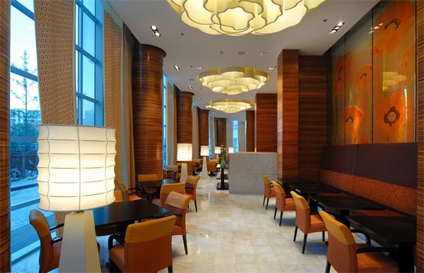 【酒店餐廳】優質透光亞克力不銹鋼底盤吸頂燈