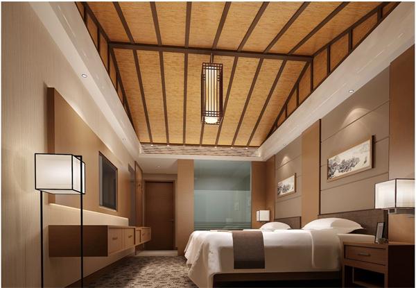 【酒店客房燈具】優質鐵藝烤漆工藝+亞麻布藝燈罩