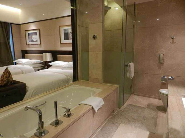 酒店客房洗浴間的燈具選擇和照明設計要求