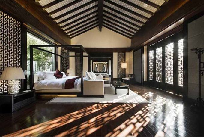 中式會(huì)所客房燈光設(shè)計(jì)