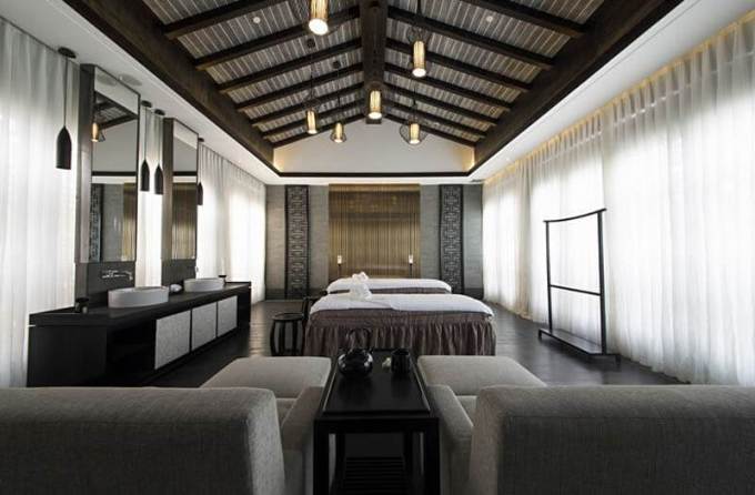 中式會(huì)所休息區(qū)燈光設(shè)計(jì)