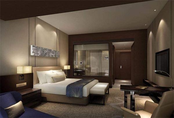 酒店客房JD20070842新中式燈光設計方案 源頭燈具廠家定制