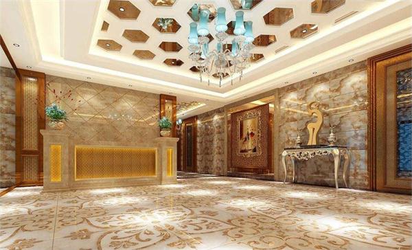 酒店大堂歐式JD20078267吊燈定制效果圖 燈具廠家設計