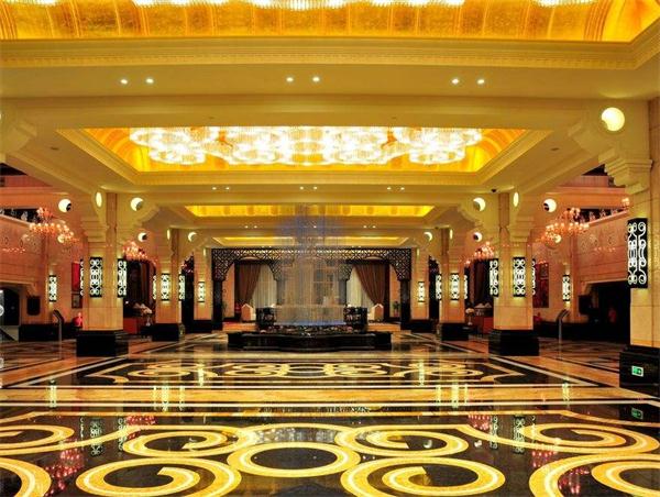 酒店大堂JD20078294定制水晶燈具工程案例 一站式廠家發貨