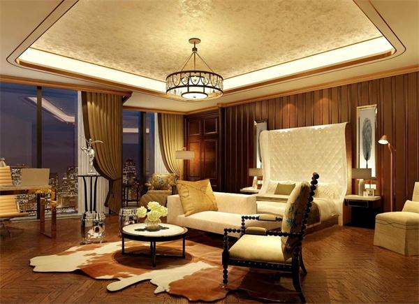 星級酒店客房燈具總統套燈光照明設計廠家 一站式定制