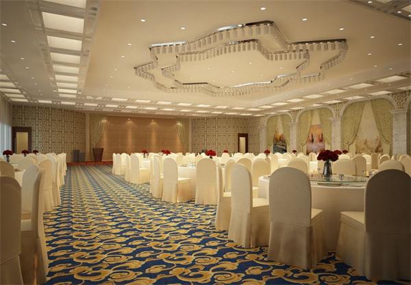 酒店宴會廳燈具廠家工程案例效果圖 一站式設計定制價格