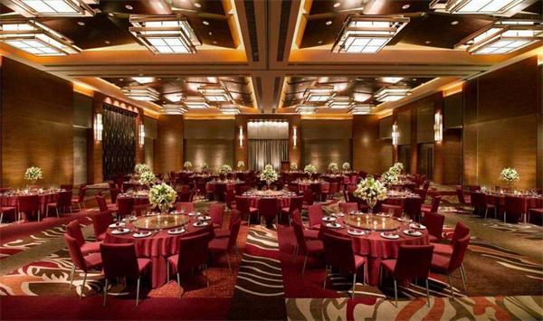 高檔酒店宴會廳大型宴會廳藝術燈具定制效果圖 一站式廠家定制