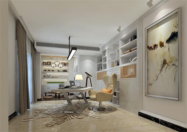 簡(jiǎn)約風(fēng)別墅書(shū)房led燈具定制效果圖 廠(chǎng)家一站式供貨設(shè)計(jì)