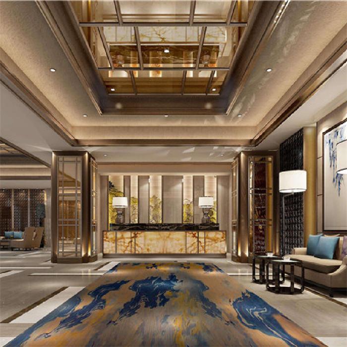 賓館酒店燈具_(dá)大堂照明燈具設(shè)計方案【孫氏照明】